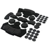 For Helmets Memory Foam Shock-absorbing Cushion Helmets Suspension Chin Strap