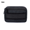 Double-layer EDC Emergency Tool Storage Bag Outdoor Nylon Molle Belt Waist Pack