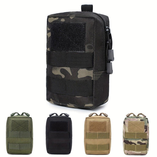 Outdoor Zipper EDC Tool Phone Waist Bag Sports Molle Pack Accessory Tools Bag