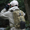 Tactical MOLLE Running Waist Pack Phone Pouch - Military Hydration Belt Outdoor Sports EDC Survival Ventilated Reflective