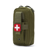 Nylon Molle EMT Emergency Tool Bag with Cross Patch Tourniquet and Scissors Set
