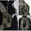 Tactical MOLLE Radio Pouch - Heavy-Duty Waterproof Walkie Talkie Holder with Quick-Release Straps & Secure Locking | Universal Fit for Motorola, Baofeng & Military Radios | Outdoor, Camping & Emergency Communication Gear