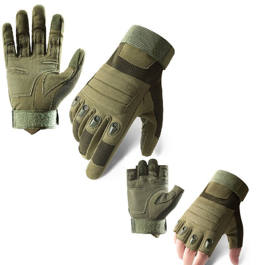 Men's Motorcycle Riding Gloves – Anti-Slip, Touchscreen Compatible, Wrist Protection