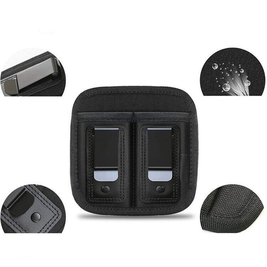 Quick-Release Waist Holster with Breathable Rubber Design – Compact and Comfortable Accessory Bag for G19, G21, G22, G23, and Other 9mm Pistols