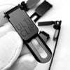 Tactical K - Style Heavy - Duty Polymer Multi - Purpose Universal Clip System: A Must - Have for Outdoor, Tactical and EDC. Perfectly Fits Knives, Tools and Holsters, with MOLLE - Compatible Locking Adapter and Adjustable Tension