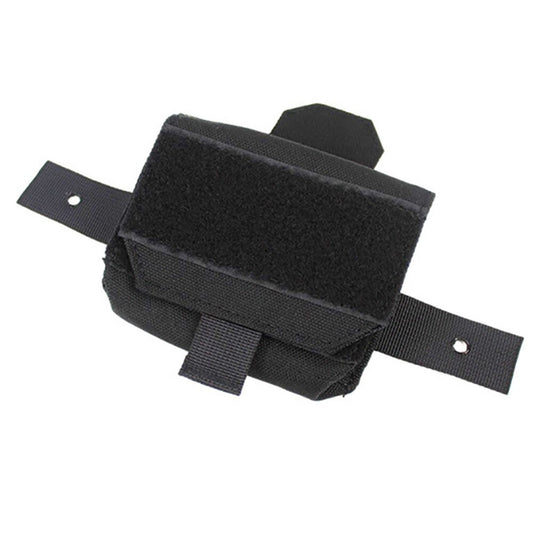Tactical Helmet Battery Pack with Integrated Accessory Pouch – Durable and Versatile Storage Solution for OPS-Core, FAST, BJ, PJ, MH, and MICH Helmets