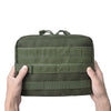 Tactical MOLLE EMT Waist Pouch - Multi-Function First Aid Organizer & EDC Utility Bag | Heavy-Duty Nylon Outdoor Medical Kit with Quick-Release Straps & Secure Storage