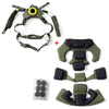 Team Wendy/FASTMICH Helmet Retention System | BOA®-Style Dial Fit System with Anti-Microbial Sponge Liner | MIPS-Compatible Cycling Helmet Suspension Upgrade Kit for MTB/Road Bike