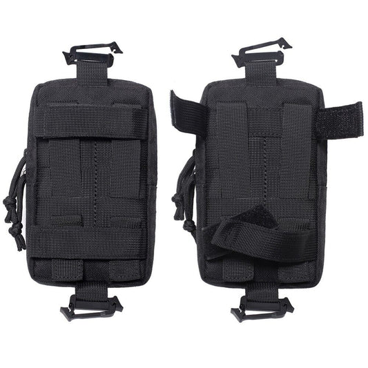 Large-Capacity Molle-Compatible Shoulder Strap Bag – Multifunctional EDC Tool Pouch and Outdoor Gear Organizer for Hiking, Camping, and Tactical Use