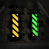 Molle identification Strips Outdoor Equipment Backpack Plate Luminous Strips