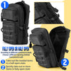 Outdoor Sports EDC Phone Bag Camping Hiking MOLLE Backpack Waterproof Waist Bag