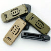 Compact DCL Belt Clip - Heavy-Duty Low-Profile Attachment for DIY Kydex Sheaths, Holsters & Knives | Universal Secure Fit for EDC, Tactical Gear & Custom Builds