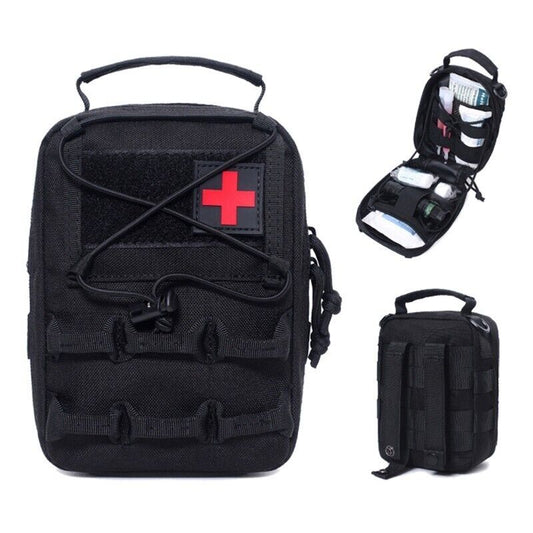 1000D Heavy-Duty MOLLE System Tactical Backpack - Outdoor First Aid Survival EMT Emergency Tool Bag