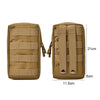 Molle Shoulder Crossby Bag Tactical Waist Pack for Emergency Tools Storage Pack