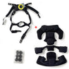 Team Wendy/FASTMICH Helmet Retention System | BOA®-Style Dial Fit System with Anti-Microbial Sponge Liner | MIPS-Compatible Cycling Helmet Suspension Upgrade Kit for MTB/Road Bike