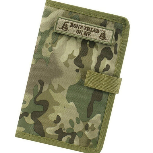 Outdoor Tactical Notebook Cover – 5.5x8 Inch Storage Bag for Training & Diaries