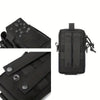 Tactical MOLLE Waist Pack Pro - Modular EDC Organizer with Detachable Strap & Phone Armor Slot | 500D Nylon Waterproof Tool Bag for Outdoor/CQB Operations