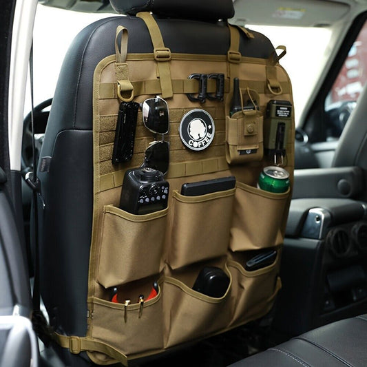 Hanging Travel Car Seat Back Storage Bag EDC Pack Emergency Tool Accessories Bag