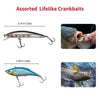 Fishing Lure Set 18/24 Pack Minnow Stacker Fish Hooks Boxed Fishing Lure Set