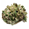 Tactical Helmet Camo Cover System | Fast MH/PJ/BJ Jungle Helmet Compatible | MIL-SPEC Multi-Terrain Camouflage Cloth with NVG Bungee & Silent Attachment Tech