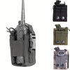 Outdoor Walkie-talkie Stand Bag Pocket for Molle Backpack Vest EDC Tool Pack