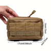 Wear-resistant Outdoor Multifunctional EDC Camping Molle Tool Zipper Waist Bag