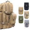 Double-Layer Molle-Compatible Mobile Phone Bag & EDC Tool Pouch – Lightweight and Durable Waist Pack for Outdoor Sports, Hiking, Travel, and Everyday Carry