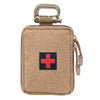 Compact Molle EDC Storage Bag EMT First Aid Bag Nylon Utility Bag with Carabiner