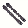 2-Pack Tactical MOLLE Malice Clips - Heavy-Duty Nylon Quick-Release Buckle Straps | Secure Locking Clips for Plate Carriers, Backpacks & Pouches | Military-Grade Gear Attachment System