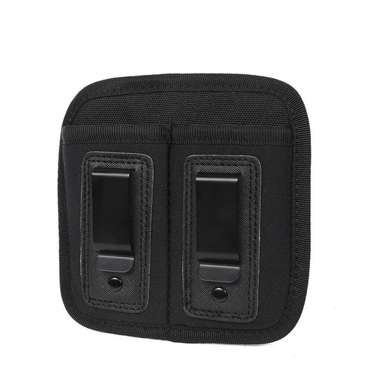 Quick-Release Waist Holster with Breathable Rubber Design – Compact and Comfortable Accessory Bag for G19, G21, G22, G23, and Other 9mm Pistols