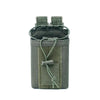 Heavy-Duty 1000D Nylon MOLLE Walkie Talkie Pouch - Waterproof Radio Bag for Outdoor Adventures