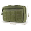Outdoor Compact Molle Pack EDC Emergency Tool Kit Nylon Vest Accessory Bag