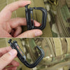 5-Pack Tactical MOLLE Zipper Pouches with D-Ring Locking Clips | Heavy-Duty Webbing Secure Storage for Military Gear, EDC Tools & Outdoor Essentials | Water-Resistant Multi-Purpose Organizer System