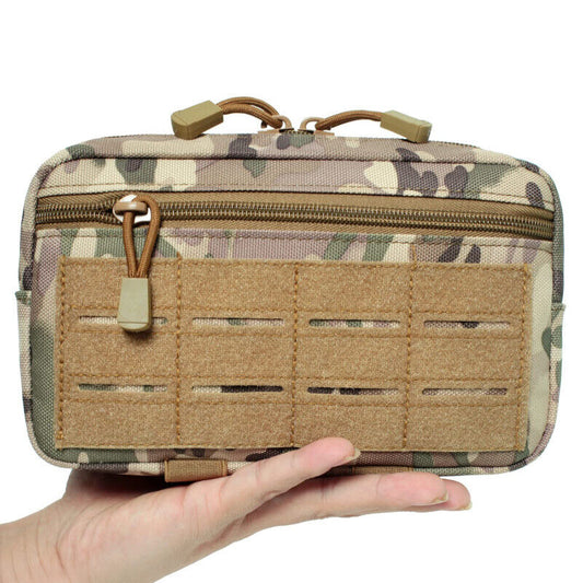 Nylon Compact Practical Bag Tactical Molle Pouch for Emergency Tool Waist Bag