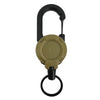 Automatic Retractable Wire Rope Anti-theft Keychain Backpack Fishing Accessories