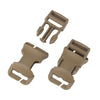 2pcs Backpack Quick Release Buckle Quick Connect Mounting Connector Buckle