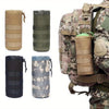 Military-Grade 1000D Nylon MOLLE/PALS Tactical Hydration System | Bungee-Lock Water Bottle Carrier with Helicopter-Quality Quick Release | Bike/Belt/Vehicle/Backpack Cross-Platform EDC Mounting Solution