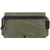 Tactical MOLLE Hook-Loop Organizer Panel System - 1000D Nylon EDC Vest Expansion Pack with 6 Zippered Compartments & Cable Management Grid - Military-Grade Modular Storage for Tools/Batteries/Tactical Gear
