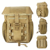 Tactical MOLLE Medical First Responder Pack - Waterproof Survival Gear Organizer for Wilderness Emergencies, Outdoor Tools & Trauma Kit Storage | Durable 1000D Nylon EDC Rescue Bag with Trauma Shears Slot & IV Hook