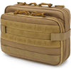 Molle Large capacity Outdoor Emergency Tool Bag Double Layer EDC EMT Utility Bag