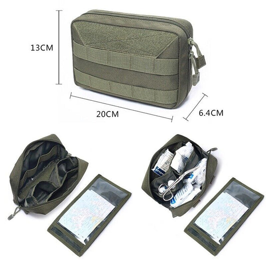 MOLLE Emegency Tools Bag Outdoor First Aid Kit EDC Storage Bag Utility Belt Bag