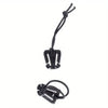 8pcs/set of Utility Backpack Bungee Clips Durable Triangular Buckle for Backpack