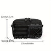 Phone Waist Bag with MOLLE System Emergency Tool Storage Bag Travel Storage Pack