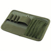 EDC Partitions with Sticky Mesh Board Backpack Insert Tool Storage Accessory Bag