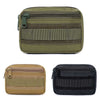 Double-layer EDC Emergency Tool Storage Bag Outdoor Nylon Molle Belt Waist Pack