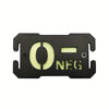 Glow in the Dark MOLLE Marking System - 360° Visible Tactical Stickers for Night Camping & Military Gear | Reflective Border + 12H Luminous Adhesive Strips (Waterproof/Removable)