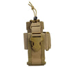 Tactical MOLLE Radio Pouch - Heavy-Duty Waterproof Walkie Talkie Holder with Quick-Release Straps & Secure Locking | Universal Fit for Motorola, Baofeng & Military Radios | Outdoor, Camping & Emergency Communication Gear