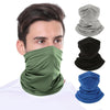 Outdoor Breathable Sunscreen Ice Silk Turban Hat Sports Cycling Full Face Mask