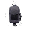 Large-Capacity Molle-Compatible Shoulder Strap Bag – Multifunctional EDC Tool Pouch and Outdoor Gear Organizer for Hiking, Camping, and Tactical Use