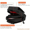 Tactical MOLLE Running Waist Pack Phone Pouch - Military Hydration Belt Outdoor Sports EDC Survival Ventilated Reflective